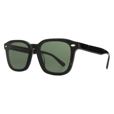 A10773(1) Unisex Scratch Resistant black Acetate Full Rim Wayfarer Vintage Sunglasses Eyewear