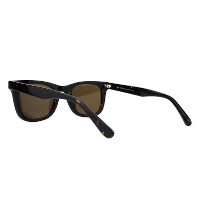 A10774(1) Unisex Spring Hinge black Acetate Full Rim Wayfarer Vintage Sunglasses Eyewear