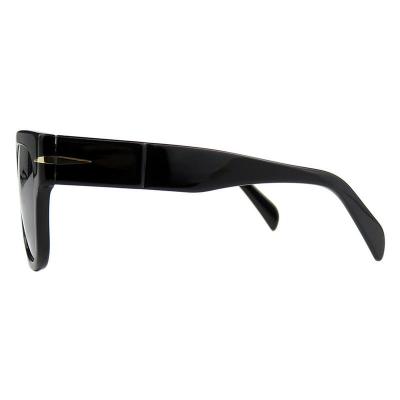 A10759(2) Unisex Hand Polished tortoise Acetate Full Rim Wayfarer Modern Sunglasses Eyewear