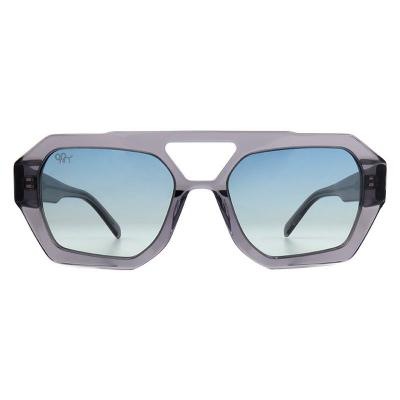 A10761(2) Unisex Polarized tortoise Acetate Full Rim Geometric Modern Sunglasses Eyewear