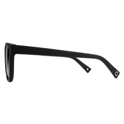 A10770(2) Unisex Lightweight black Acetate Full Rim Round Modern Sunglasses Eyewear