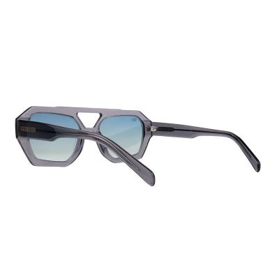 A10761(2) Unisex Polarized tortoise Acetate Full Rim Geometric Modern Sunglasses Eyewear