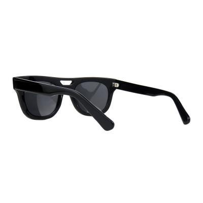 A10777(2) Unisex Durable black Acetate Full Rim Wayfarer Modern Sunglasses Eyewear