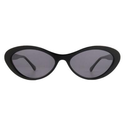 A10769(1) Women's Hand Polished black Acetate Full Rim Cat Eye Vintage Sunglasses Eyewear