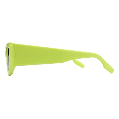A10800(3) Women's Lightweight mint green Acetate Full Rim Cat Eye Modern Sunglasses Eyewear