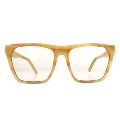 A10810(2) Unisex Hand Polished gray tortoise gradient Acetate Full Rim Wayfarer Modern Sunglasses Eyewear