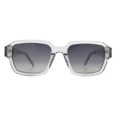 A10813(3) Unisex UV400 Protection crystal Acetate Full Rim Square Modern Sunglasses Eyewear