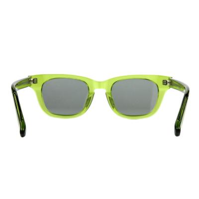 A10794(1) Unisex Premium Quality lime green Acetate Full Rim Wayfarer Modern Sunglasses Eyewear