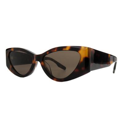 A10800(5) Women's UV400 Protection mint green Acetate Full Rim Cat Eye Modern Sunglasses Eyewear