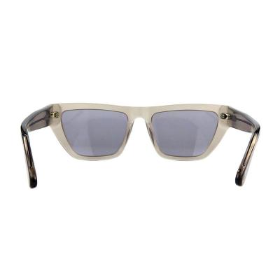 A10808(3) Unisex UV400 Protection crystal amber Acetate Full Rim Geometric Modern Sunglasses Eyewear