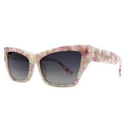 A10802(2) Women's Premium Quality red Acetate Full Rim Cat Eye Modern Sunglasses Eyewear