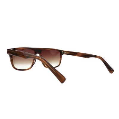A10798(2) Unisex Polarized dark wood grain Acetate Full Rim Square Modern Sunglasses Eyewear