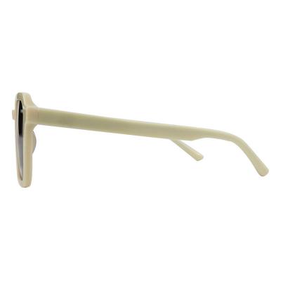 A10796(3) Unisex Premium Quality beige Acetate Full Rim Square Modern Sunglasses Eyewear