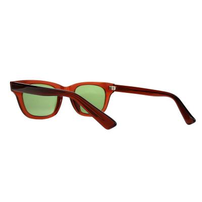 A10794(2) Unisex Polarized lime green Acetate Full Rim Wayfarer Modern Sunglasses Eyewear