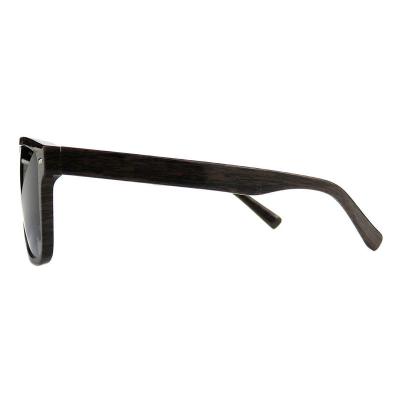 A10798(1) Unisex Polarized dark wood grain Acetate Full Rim Square Modern Sunglasses Eyewear