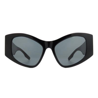 A10801(5) Women's Hand Polished ivory Acetate Full Rim Butterfly Modern Sunglasses Eyewear