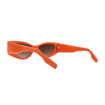 A10800(2) Women's Durable mint green Acetate Full Rim Cat Eye Modern Sunglasses Eyewear