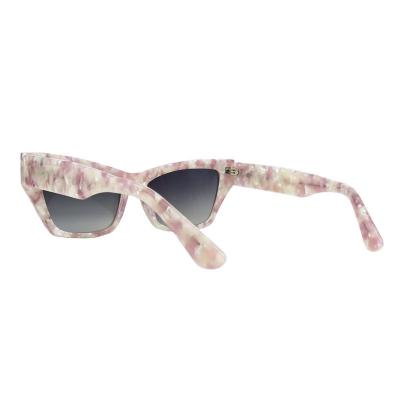 A10802(2) Women's Premium Quality red Acetate Full Rim Cat Eye Modern Sunglasses Eyewear