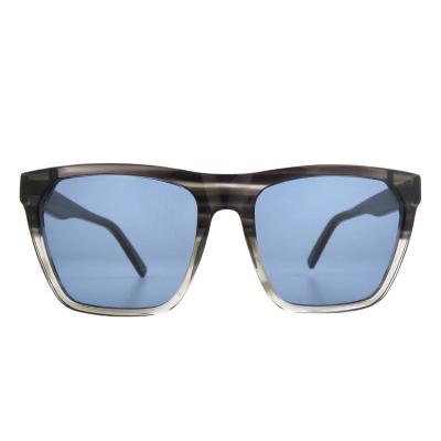 A10810(1) Unisex Lightweight gray tortoise gradient Acetate Full Rim Wayfarer Modern Sunglasses Eyewear