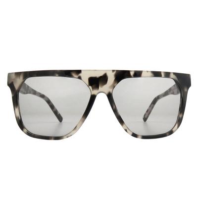 A10811(2) Unisex Hand Polished tortoise Acetate Full Rim Wayfarer Modern Sunglasses Eyewear