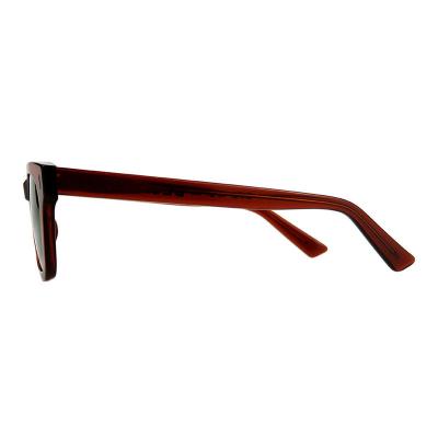 A10794(2) Unisex Polarized lime green Acetate Full Rim Wayfarer Modern Sunglasses Eyewear