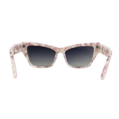 A10802(2) Women's Premium Quality red Acetate Full Rim Cat Eye Modern Sunglasses Eyewear