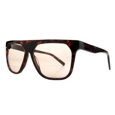 A10811(3) Unisex Spring Hinge tortoise Acetate Full Rim Wayfarer Modern Sunglasses Eyewear