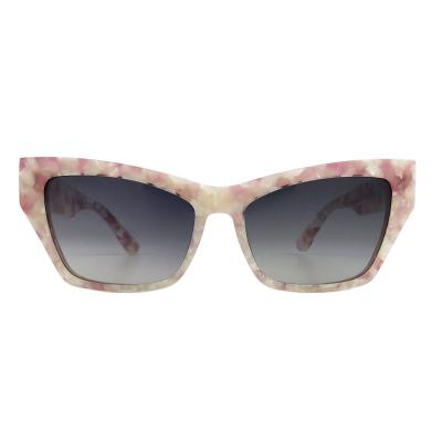 A10802(2) Women's Premium Quality red Acetate Full Rim Cat Eye Modern Sunglasses Eyewear