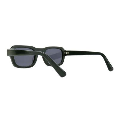 A10803(2) Unisex Polarized black Acetate Full Rim Square Modern Sunglasses Eyewear