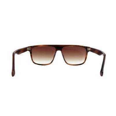 A10798(2) Unisex Polarized dark wood grain Acetate Full Rim Square Modern Sunglasses Eyewear