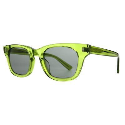 A10794(1) Unisex Premium Quality lime green Acetate Full Rim Wayfarer Modern Sunglasses Eyewear