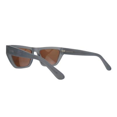 A10808(2) Unisex UV400 Protection crystal amber Acetate Full Rim Geometric Modern Sunglasses Eyewear