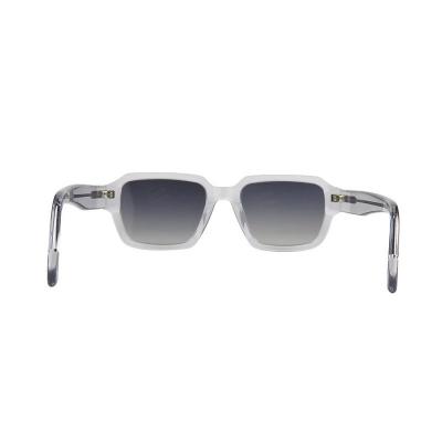 A10813(3) Unisex UV400 Protection crystal Acetate Full Rim Square Modern Sunglasses Eyewear