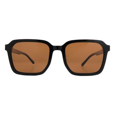 A10796(2) Unisex Premium Quality beige Acetate Full Rim Square Modern Sunglasses Eyewear