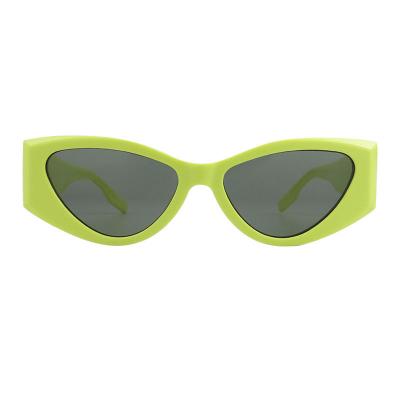 A10800(3) Women's Lightweight mint green Acetate Full Rim Cat Eye Modern Sunglasses Eyewear