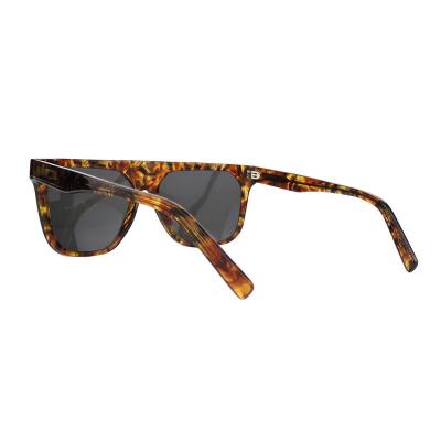 A10811(1) Unisex Spring Hinge tortoise Acetate Full Rim Wayfarer Modern Sunglasses Eyewear