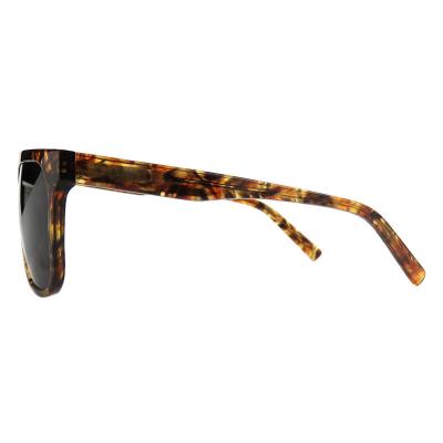 A10811(1) Unisex Spring Hinge tortoise Acetate Full Rim Wayfarer Modern Sunglasses Eyewear