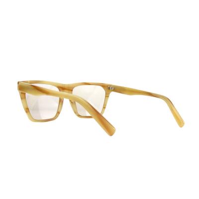 A10810(2) Unisex Hand Polished gray tortoise gradient Acetate Full Rim Wayfarer Modern Sunglasses Eyewear