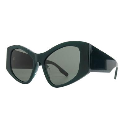 A10801(4) Women's Spring Hinge ivory Acetate Full Rim Butterfly Modern Sunglasses Eyewear