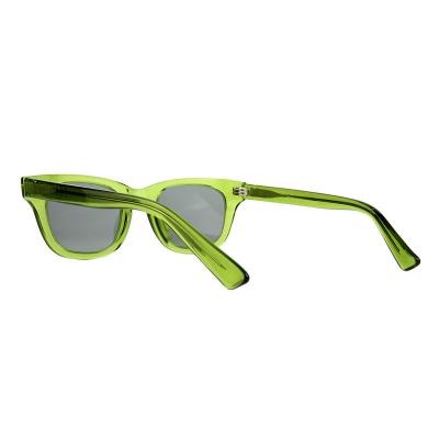 A10794(1) Unisex Premium Quality lime green Acetate Full Rim Wayfarer Modern Sunglasses Eyewear