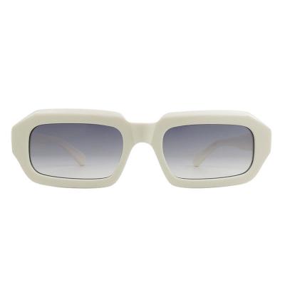 A10799(1) Unisex Premium Quality off-white Acetate Full Rim Geometric Modern Sunglasses Eyewear