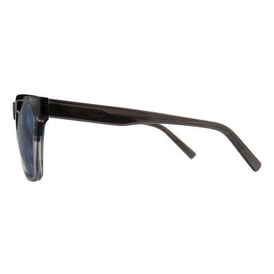 A10810(1) Unisex Lightweight gray tortoise gradient Acetate Full Rim Wayfarer Modern Sunglasses Eyewear