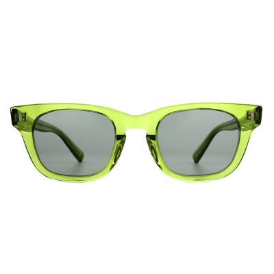 A10794(1) Unisex Premium Quality lime green Acetate Full Rim Wayfarer Modern Sunglasses Eyewear