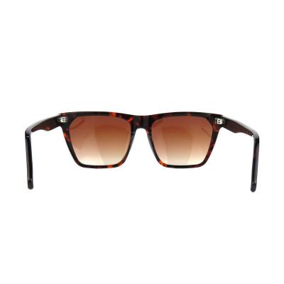 A10810(3) Unisex Spring Hinge gray tortoise gradient Acetate Full Rim Wayfarer Modern Sunglasses Eyewear