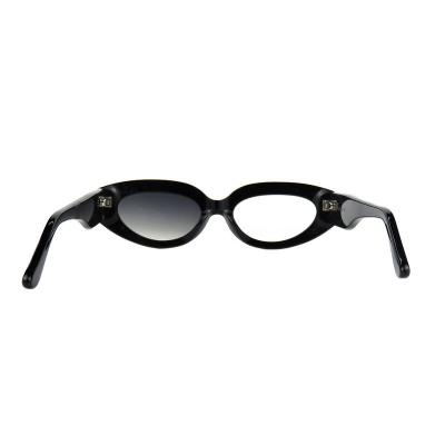 A10824(3) Women's Lightweight sage green Acetate Full Rim Oval Vintage Sunglasses Eyewear