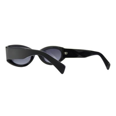 A10834(3) Women's Hand Polished tortoise Acetate Full Rim Oval Vintage Sunglasses Eyewear