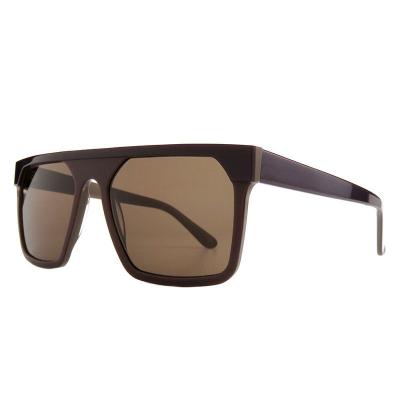 A10835(2) Unisex Premium Quality crystal gray Acetate Full Rim Shield Modern Sunglasses Eyewear