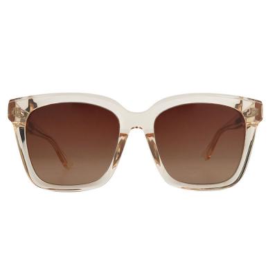 A10822(1) Women's Hand Polished crystal Acetate Full Rim Square Modern Sunglasses Eyewear