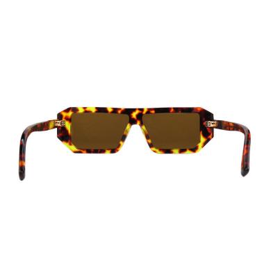 A10818(2) Unisex Scratch Resistant crystal Acetate Full Rim Geometric Modern Sunglasses Eyewear