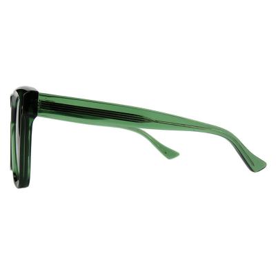 A10822(2) Women's Spring Hinge crystal Acetate Full Rim Square Modern Sunglasses Eyewear